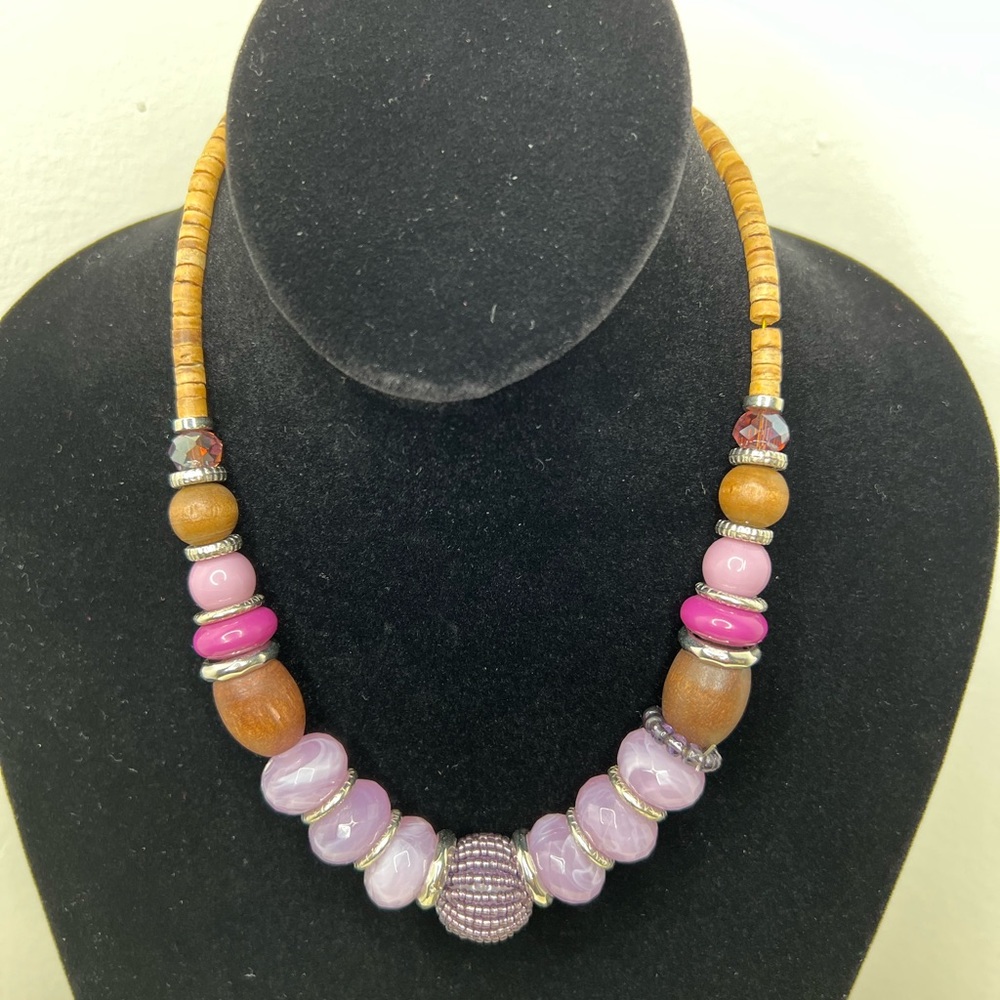 Beaded Necklace & Earring Set